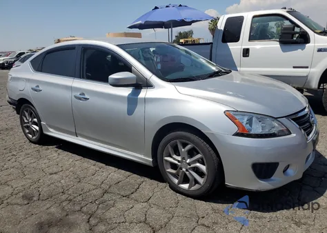 2014 Nissan Sentra S z USA, uszkodzony, nr VIN 3N1AB7AP8EY269656